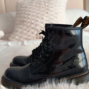 Dr. Martens Black Lace-Up Boots